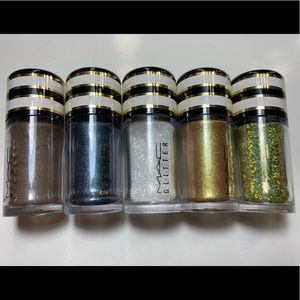MAC glitter pigments